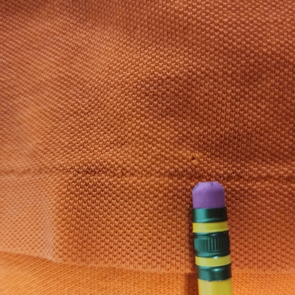 Vintage Polo by Ralph Lauren Men's Orange Polo Shirt - Picture 8 of 8